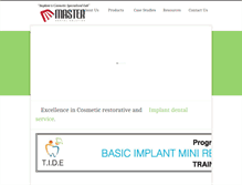 Tablet Screenshot of masterdentalsolution.com